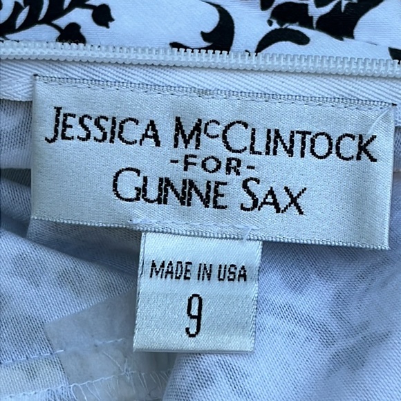 Jessica McClintock for Gunne Sax vintage terrific gown 8 - Picture 9 of 15